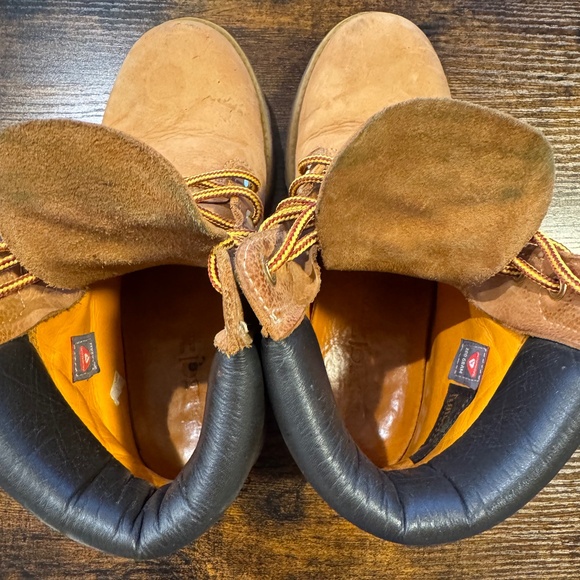 Timberland Premium Waterproof 6" Ankle Boots Brown Black Women's Size 7 - Picture 4 of 6